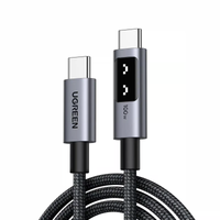 Kabel UGREEN Uno USB-C do USB-C 100W 2m Czarny