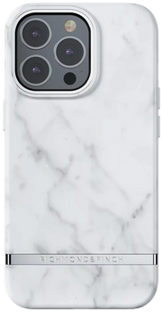 Richmond & Finch iPhone 13 Pro Freedom Case, White Marble