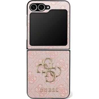 Etui Guess 4G Classic Logo do Galaxy Z Flip 7 Różowe - GUHCZF74GMGPI