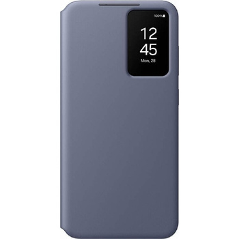 Etui z klapką Samsung Smart View Wallet Case do Galaxy S24 Plus, Fioletowe