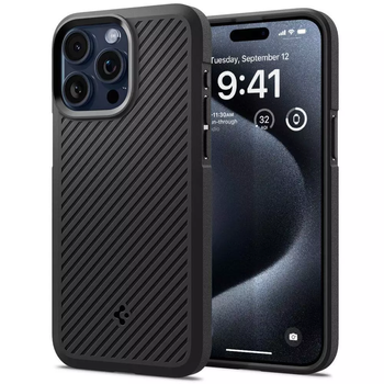 Etui Spigen Core Armor iPhone 15 Pro Matte Case - Czarne