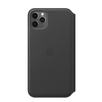 Skórzane etui Apple iPhone 11 Pro Max Czarne - MX082ZM/A