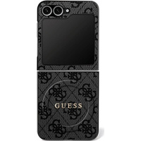 Etui Guess 4G Classic MagSafe do Samsung Galaxy Z Flip7 czarny