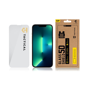 Szkło hartowane Tactical 2.5D do Apple iPhone 13/13Pro/14/16e Przezroczyste