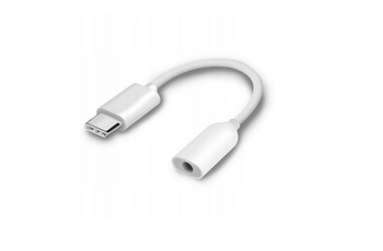Xiaomi adapter USB typ C na JACK 3,5 - BIały