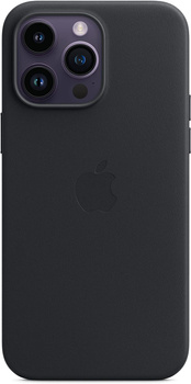APPLE LEATHER CASE IPHONE 14 PRO MAX PÓŁNOC 