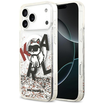 Etui Karl Lagerfeld Liquid do iPhone 17 Pro Max przezroczysty