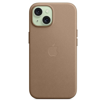 Apple Etui z tkaniny FineWoven do iPhone 15 z MagSafe – Jasnobeżowe