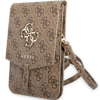 Torebka Guess 4G Big Metal Logo Brązowa