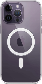 APPLE SILICONE CASE IPHONE 14 PRO MAX PRZEZROCZYST 