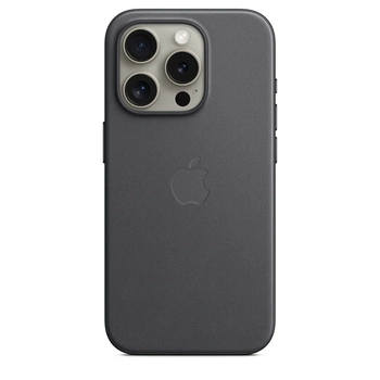 Apple iPhone 15 PRO FineWoven Case with MagSafe - CZARNE 