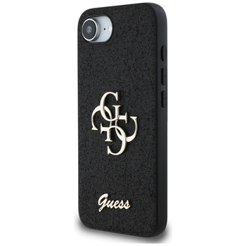 Etui Guess 4G Classic Logo do iPhone 16e Czarne - GUHCPSE4HG4SGK