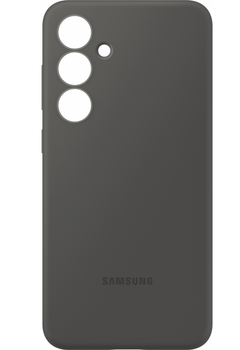 Silikonowe etui do Samsung Galaxy S24 FE  Black (Czarne)