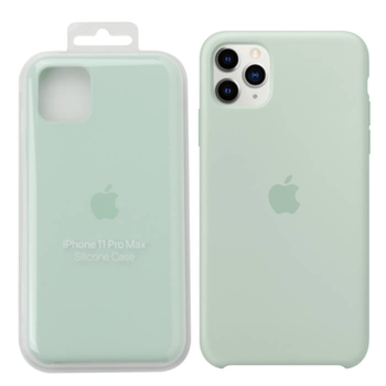 Apple iPhone 11 Pro Max etui silikonowe MXM92ZM/A - seledynowe