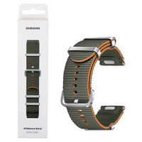 Pasek Samsung do Galaxy Watch 4/4 Classic/5/5 Pro/6/6 Classic/7 Athleisure Band One Click 20 mm S/M Zielony - ET-SOL31LKEGWW