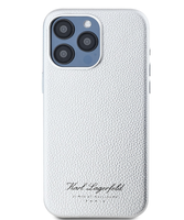 Etui Karl Lagerfeld PU Hotel RSG do iPhone 15 Pro Szare - KLHCP15LPGWCMKHG